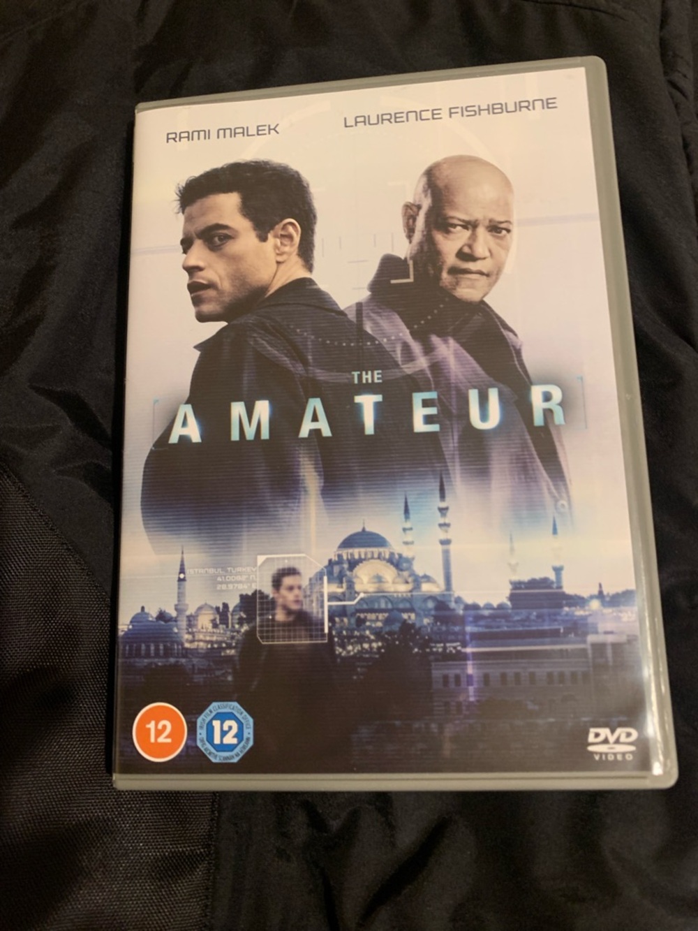 The Amateur DVD Movie Case - Blue/Black Cover